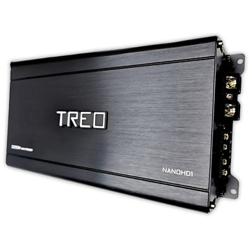 Mini Amplificador Digital Monoblock Treo NANOHD1 3200W Clase D - Audioshop México lo mejor en Car Audio en México -  Treo